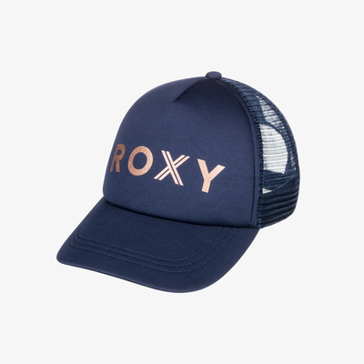 Roxy girls reggae town trucker cap blue ergha03278-bsp0