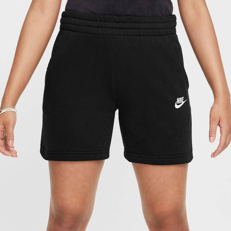 Girls nike sportswear club french terry short image number null