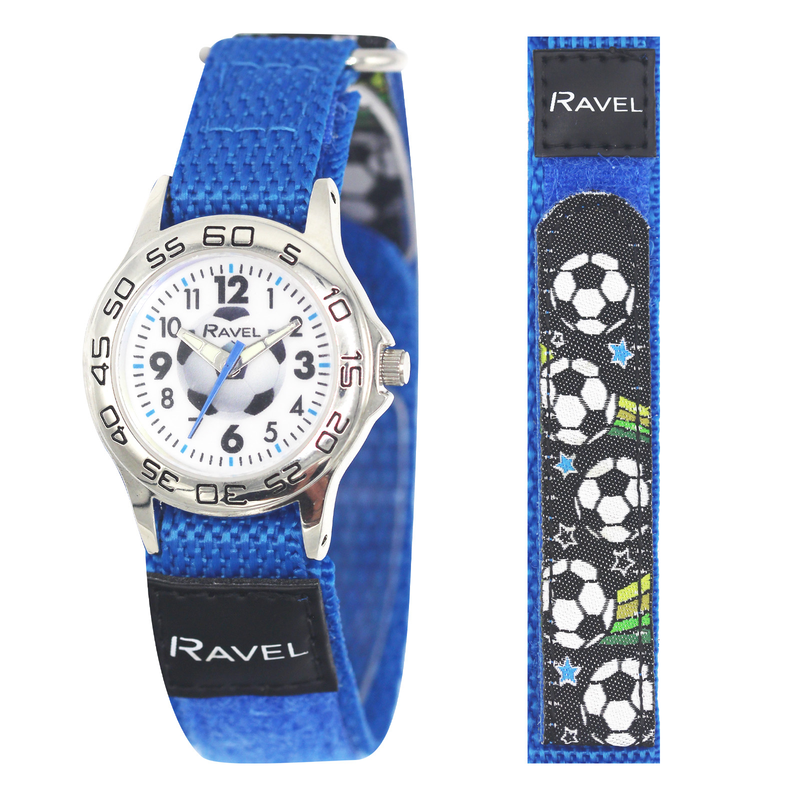 Ravel-kid's velcro colored nylon watch, , medium image number null