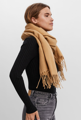 Vero moda solid long scarf