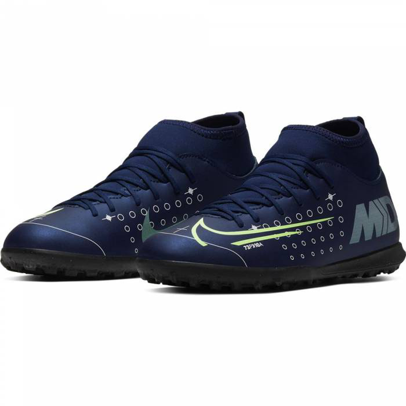 Junior mercurial superfly 7 club mds turf image number null