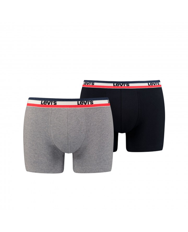 Levi's logo boxer 2-pack image number null