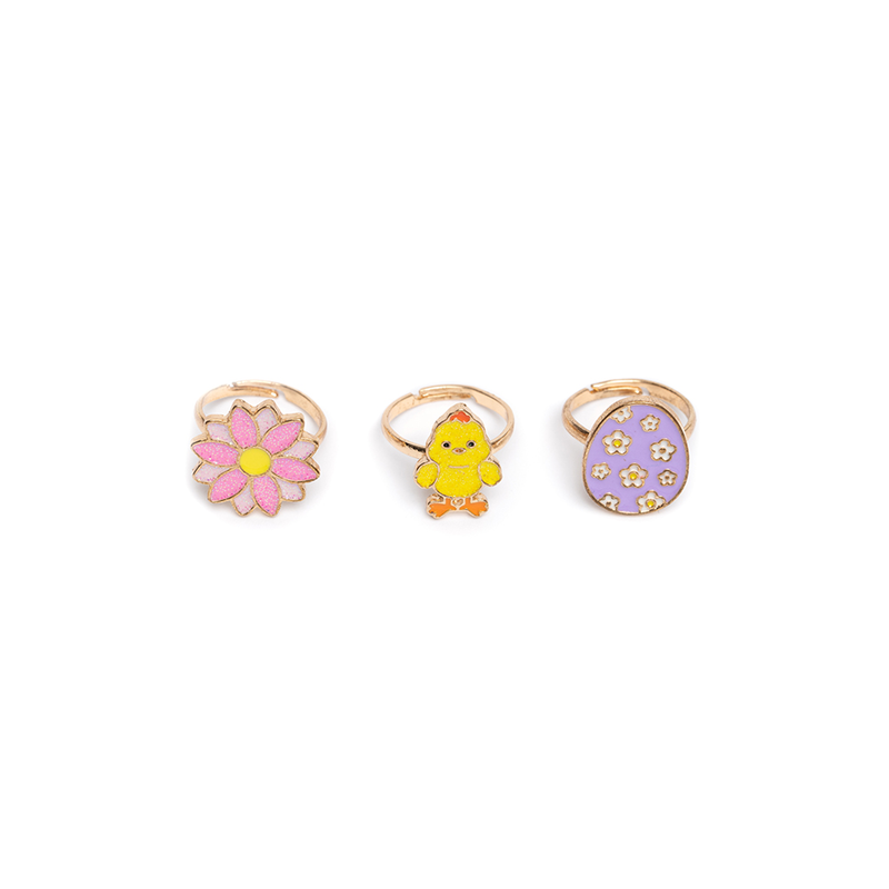 Great pretenders easter egg rings 3 pcs set, , medium image number null