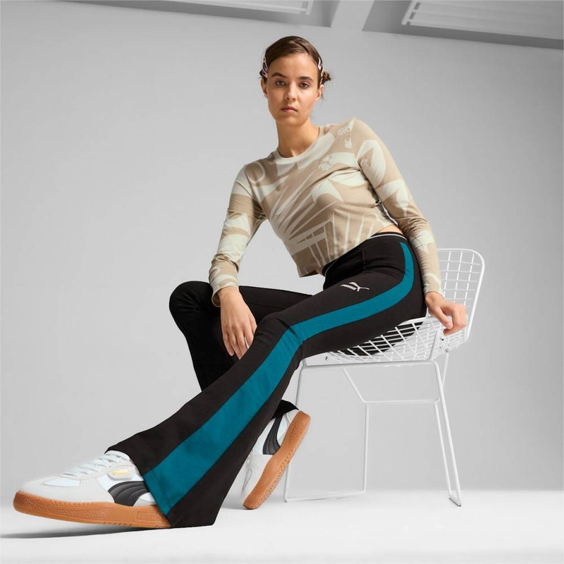 T7 play.paris. Flared leggings image number null