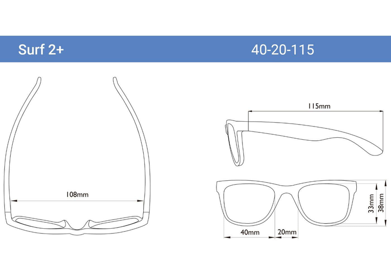 Surf sunglasses - steel blue image number null