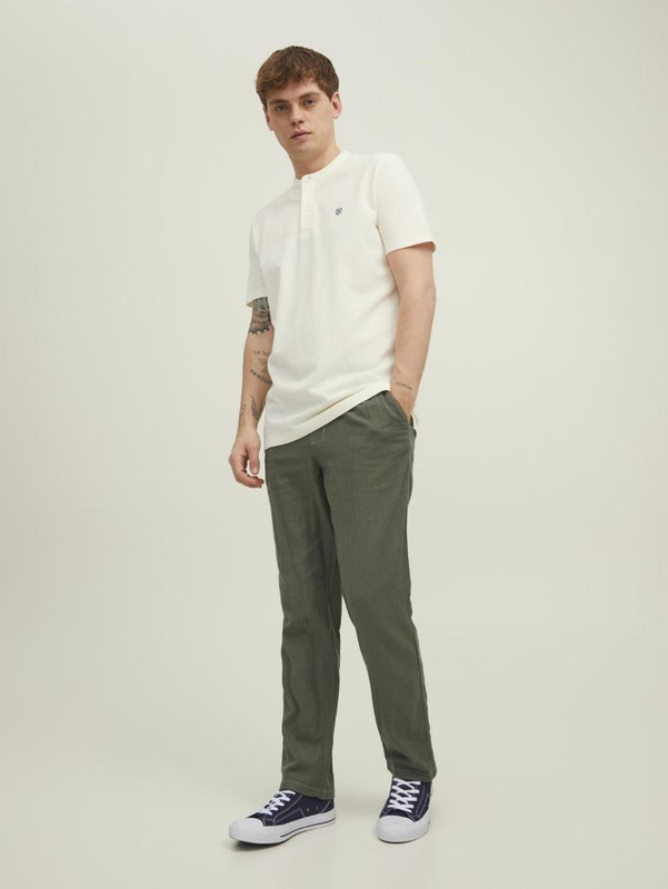 Jack&jones jpstkane jjlinen jogger akm dusty olive image number null