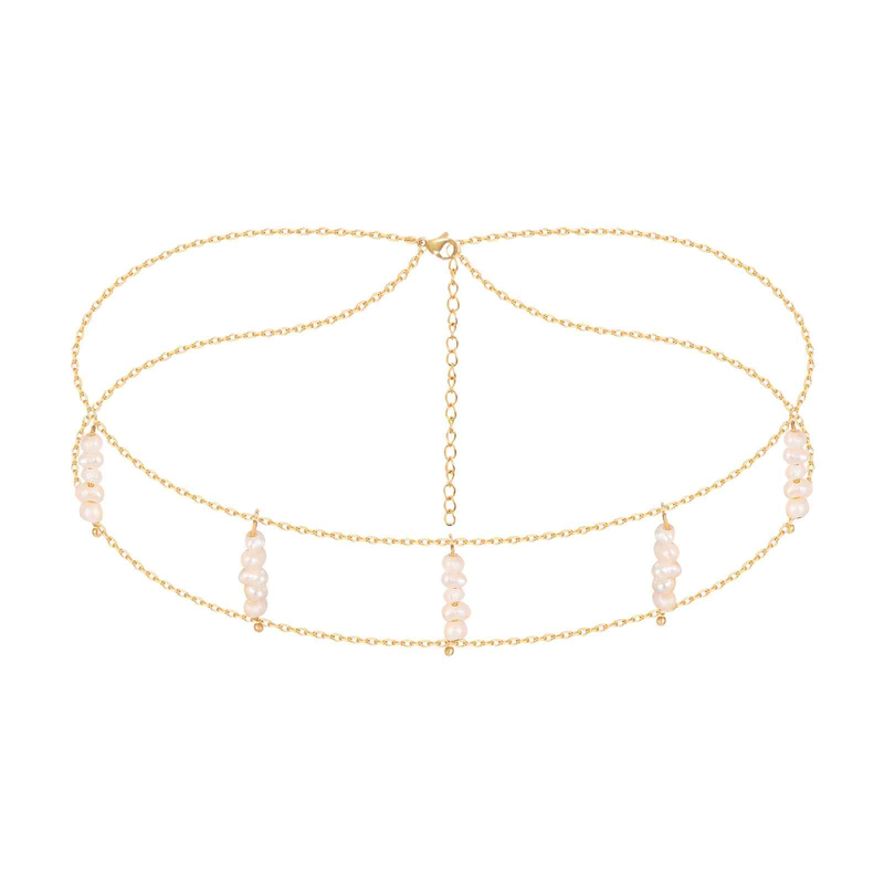 Delicate mineral choker, , medium image number null