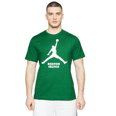 Nba jordan boston celtics short sleeves t-shirt