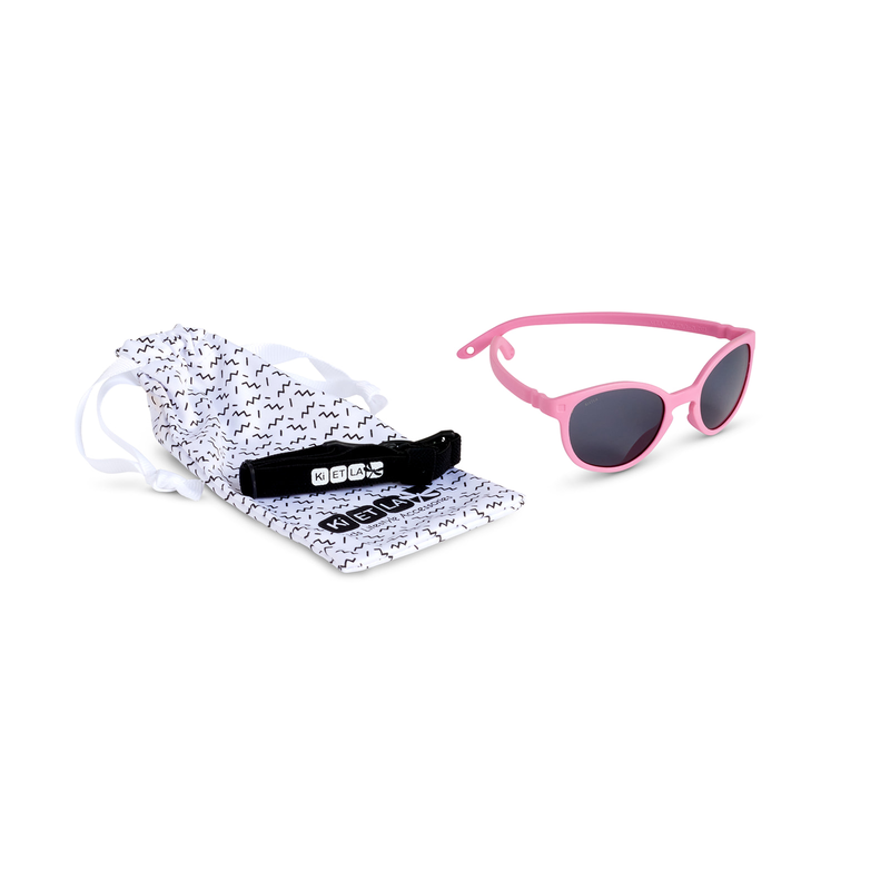 Kietla sunglasses wazz 2-4 years wayfarer pink, , medium image number null