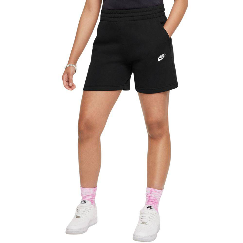 Girls nike sportswear club french terry short image number null