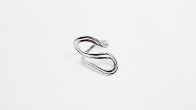 Irregular statement ring silver