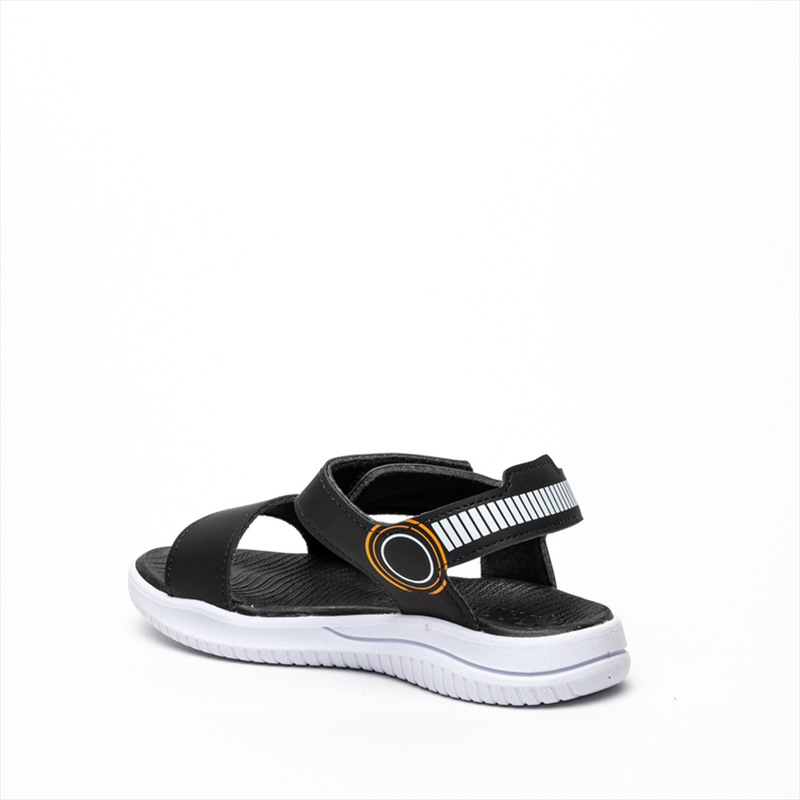 Kidy boys sandals in black and navy colour image number null