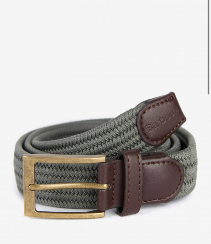 Barbour nevis webbing belt image number null