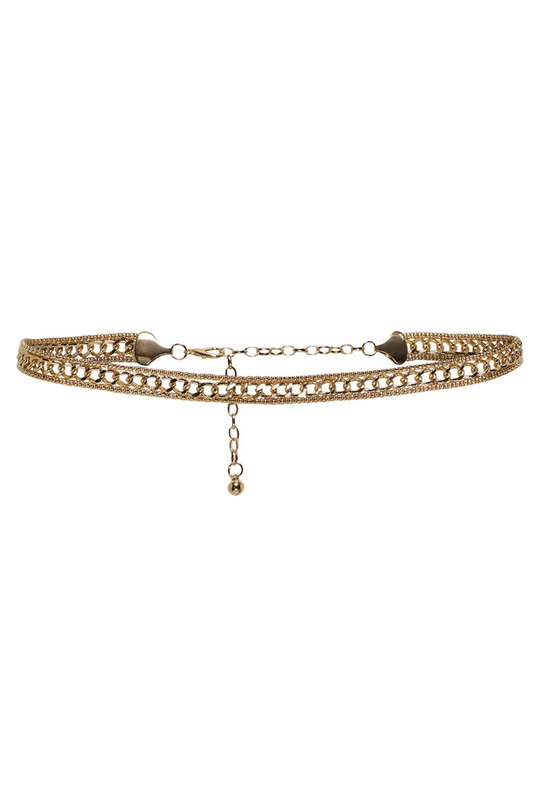 Only mavery chain waist belt, , medium image number null