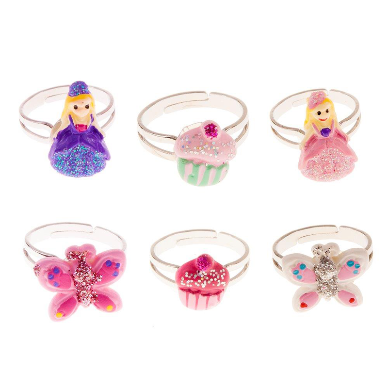 Great pretenders princess cupcake bfly rings, , medium image number null