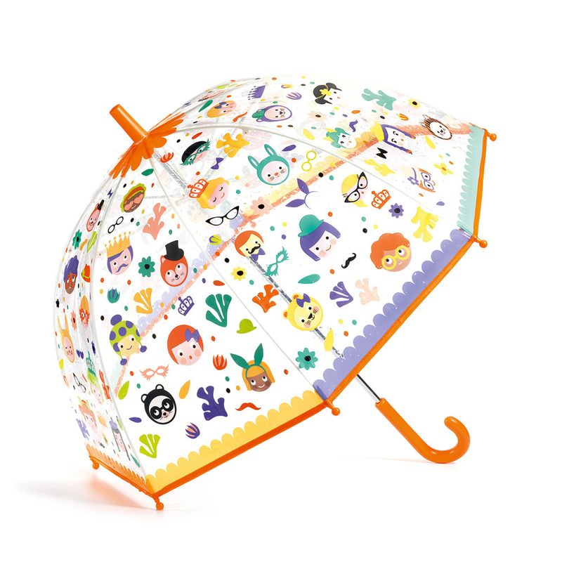 Djeco color-changing children umbrella ‘faces 68 cm, , medium image number null