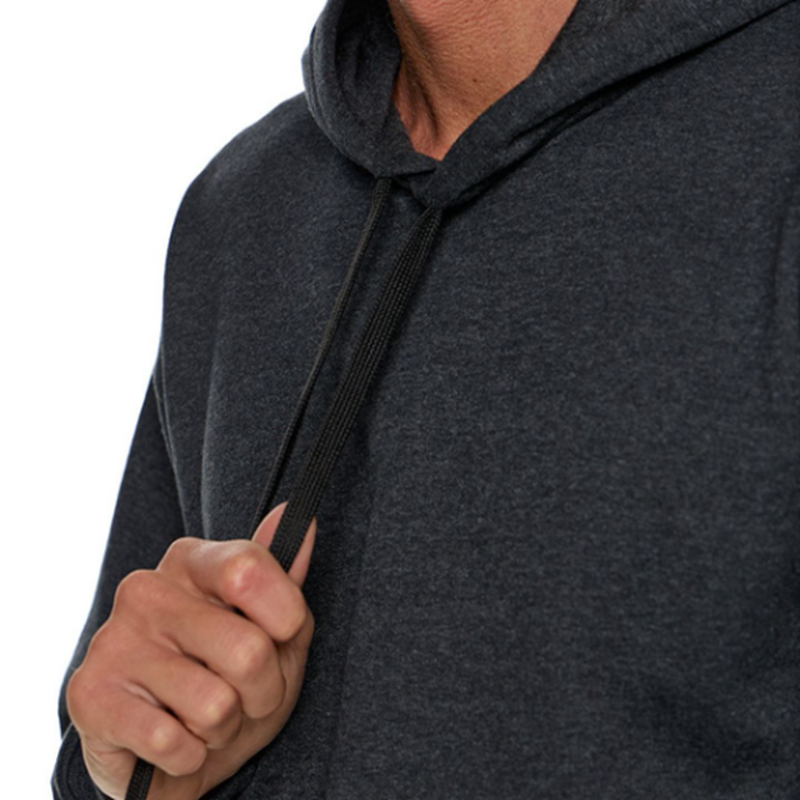 Sweatshirt with hood and pouch pocket #bm1312 image number null