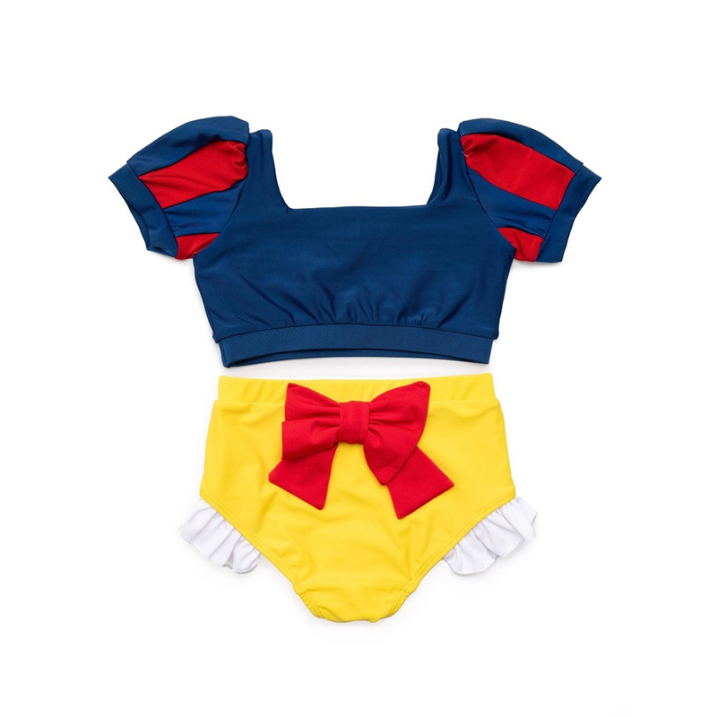 Great pretenders snow white swim suit - 2 piece , size us 3-4, , medium image number null