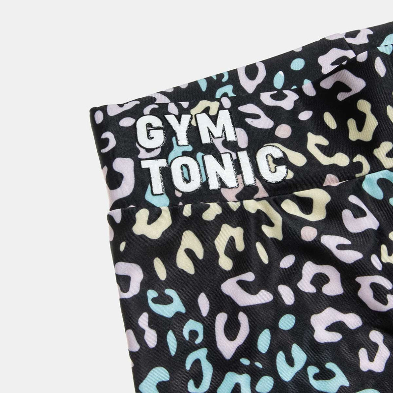 Leggings gym tonic with embossed print image number null