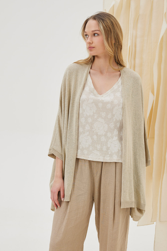 Petelino long short sleeve cardigan image number null