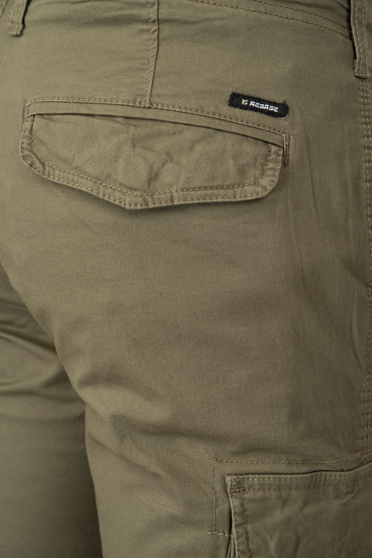 Rebase regural fit cargo trousers image number null