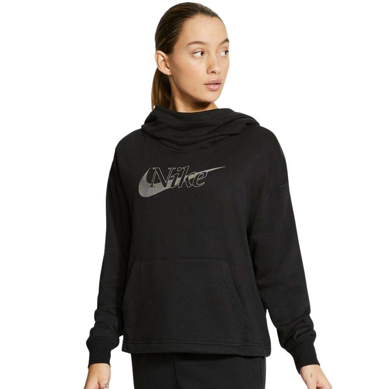 Nike sportswear icon clash funnel fleece hoodie image number null