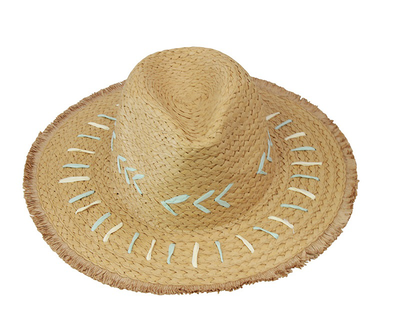 Straw hat natural