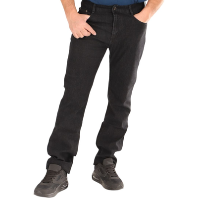 Mens jean pants classic elastic #k608