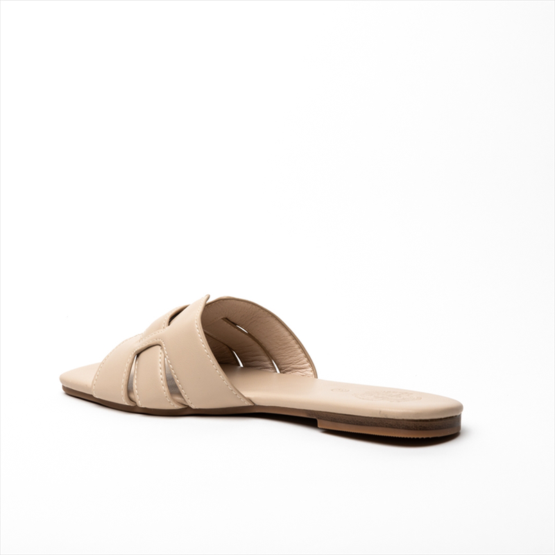 Athenais chic padded flat sandals image number null