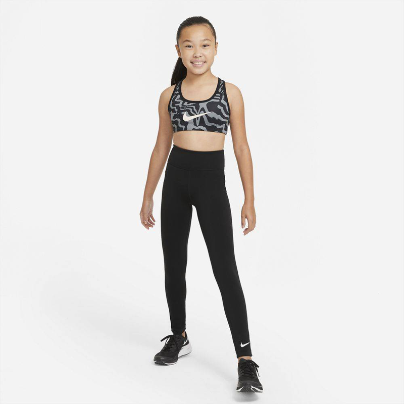 Girls swoosh reversible printed bra image number null