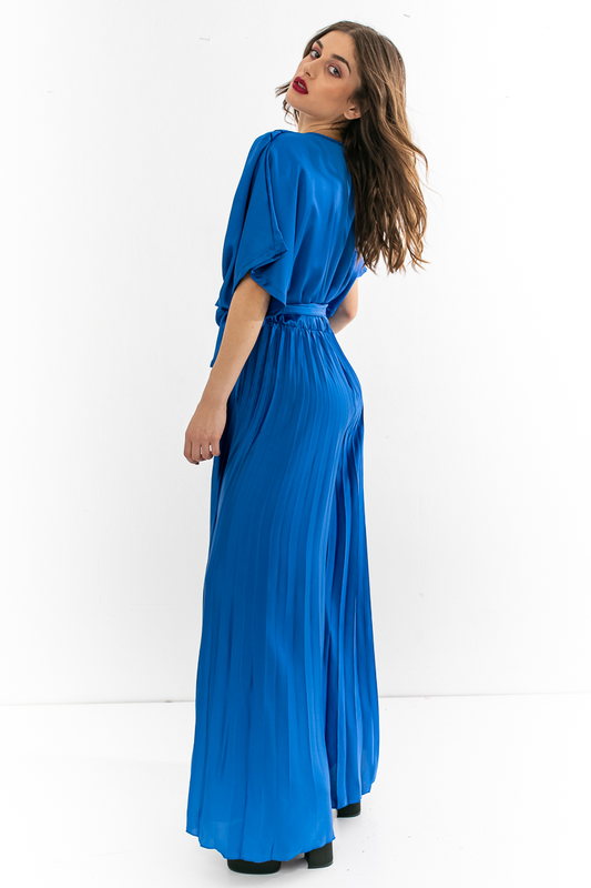 Pagoda jumpsuit blue image number null