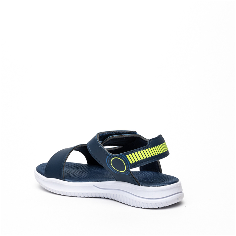 Kidy boys sandals in black and navy colour image number null