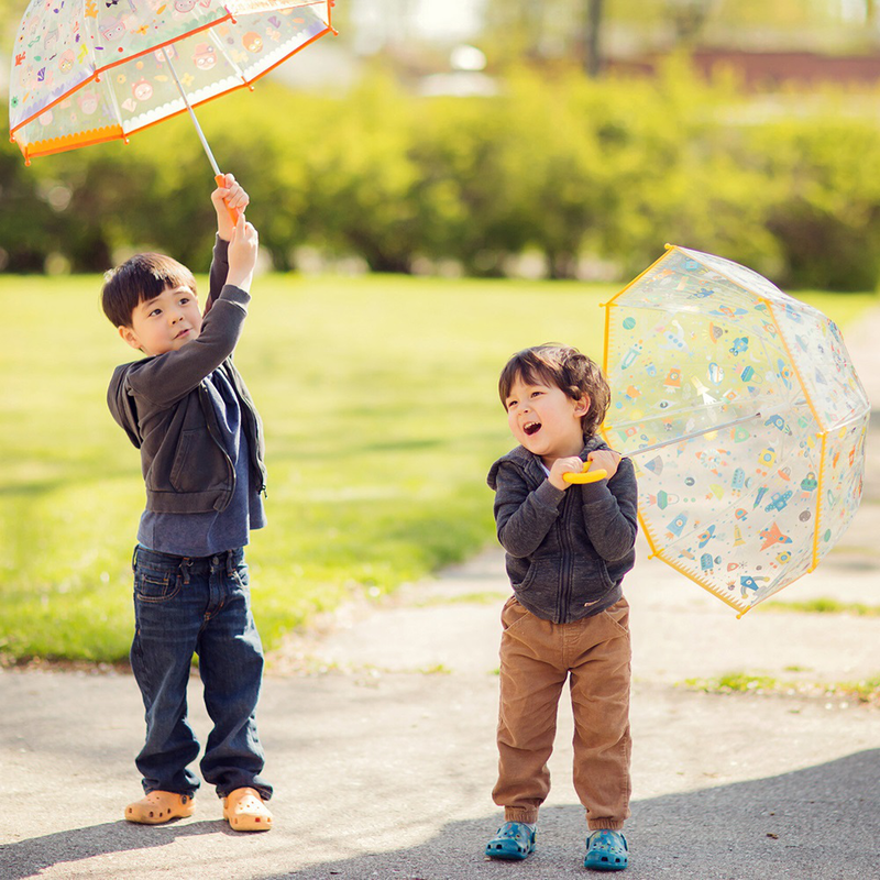 Djeco color-changing children umbrella ‘faces 68 cm, , medium image number null