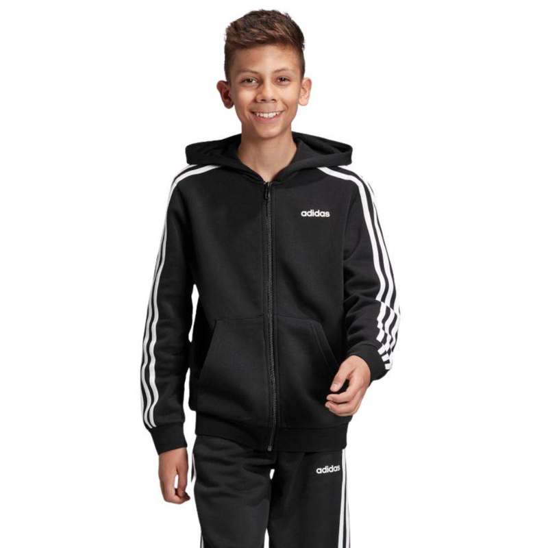 Young boys e 3-stripes fz hoodie image number null