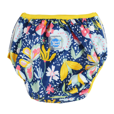 Splash size adjustable swim nappy garden delight large 1-3 yrs