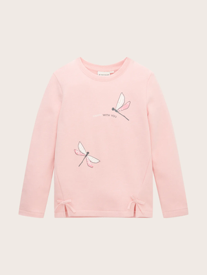 Artwork sweatshirt top kids girl