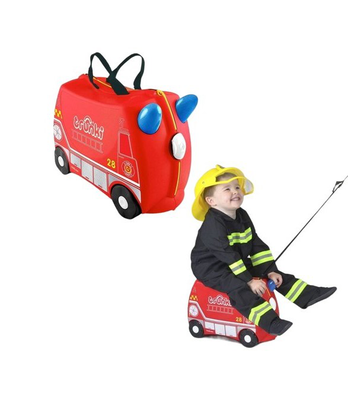 Trunki παιδική βαλίτσα ταξιδίου frank the fire engine