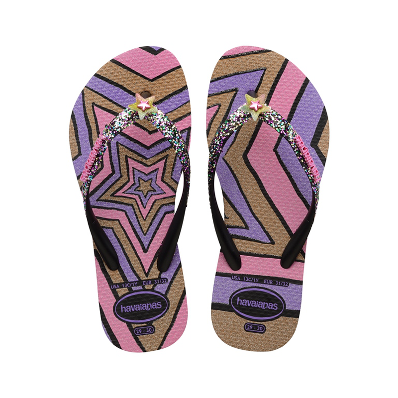 Havaianas kids slim glitter trendy image number null