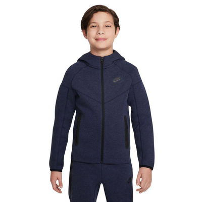 Boy nike sportswear tech fleece full-zip hoodie