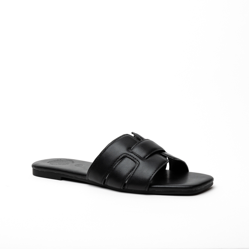 Athenais chic padded flat sandals image number null