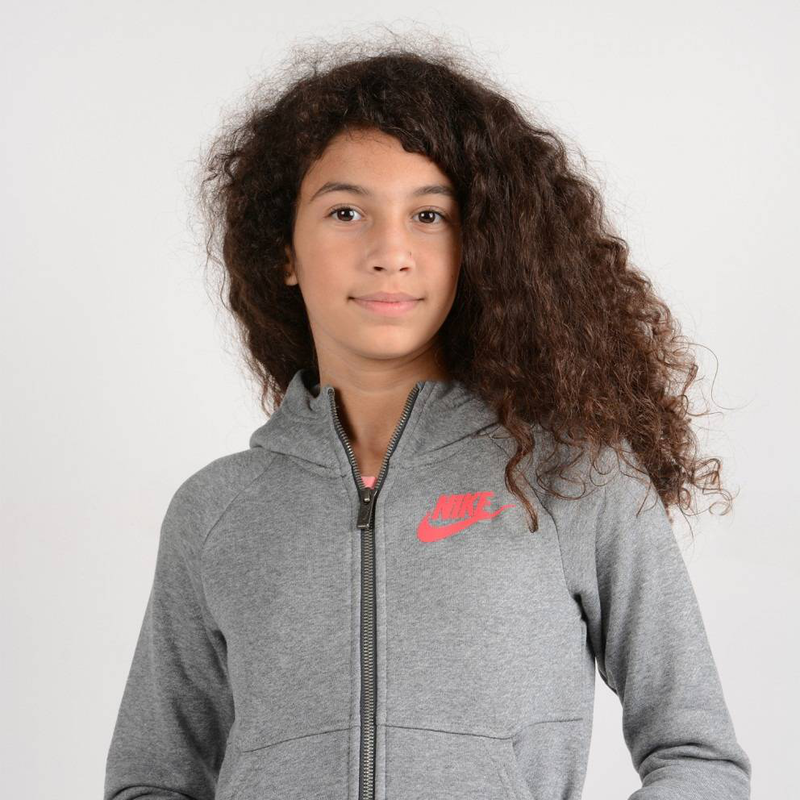 Girls sportswear modern hoodie fz image number null