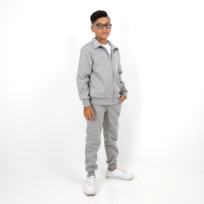 Children tracksuit set with full zip and elastic on the top and pants #fz1002