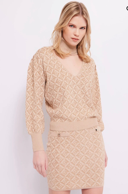 Gaudi lurex jumper 321fd53005 image number null