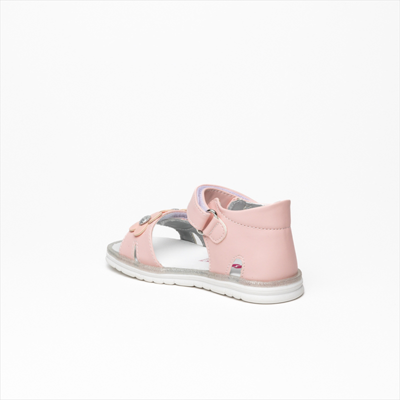 Asso girls sandals with flowers image number null