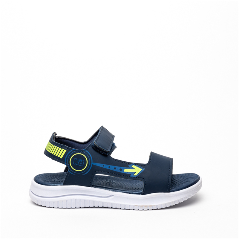 Kidy boys sandals in black and navy colour image number null