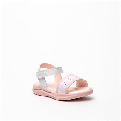 Kidy kids white sandals with strass