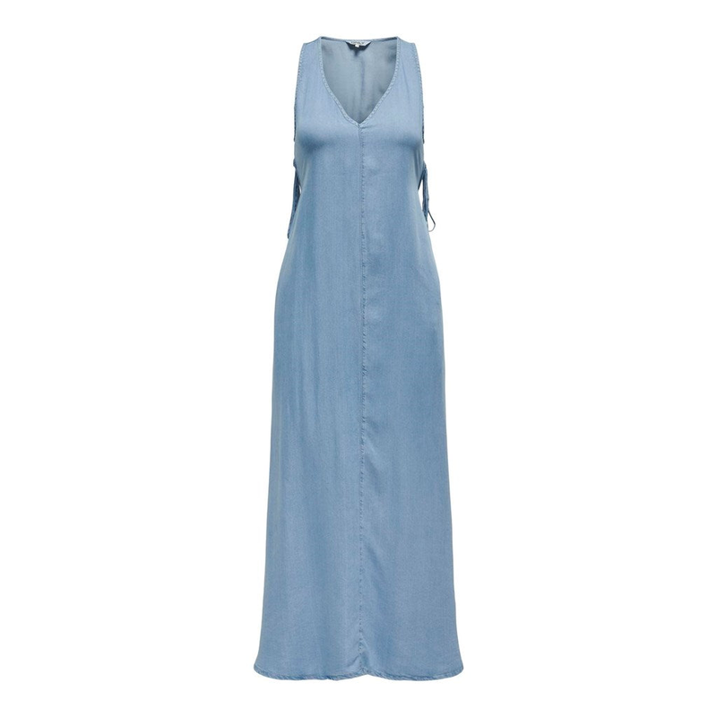 Onlbrighton sleeveless long denim dress image number null