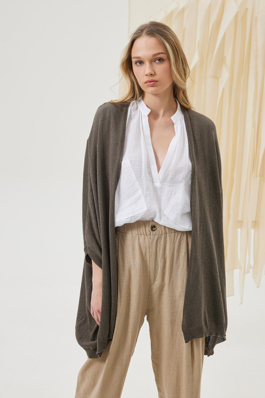 Petelino long short sleeve cardigan image number null