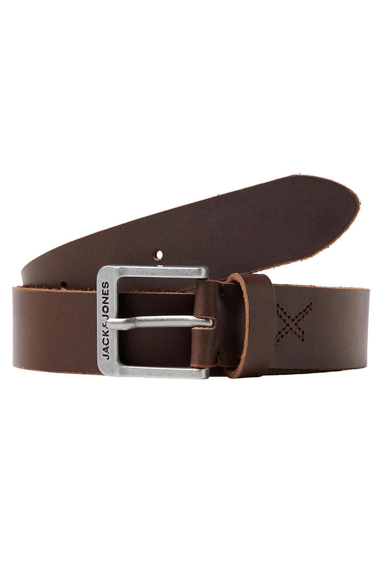 Jack and jones rock leather belt image number null