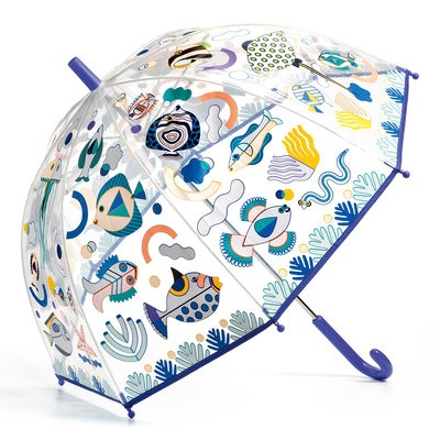 Djeco color-changing children umbrella ‘fishes 68 cm